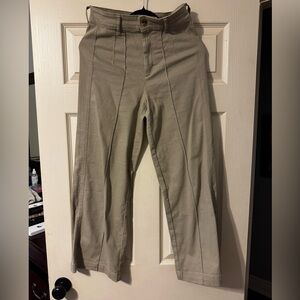 Vigoss Light Olive Pleated Front Chinos